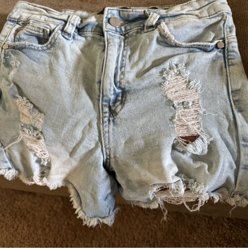 Kendall & Kylie Light Blue Denim Shorts